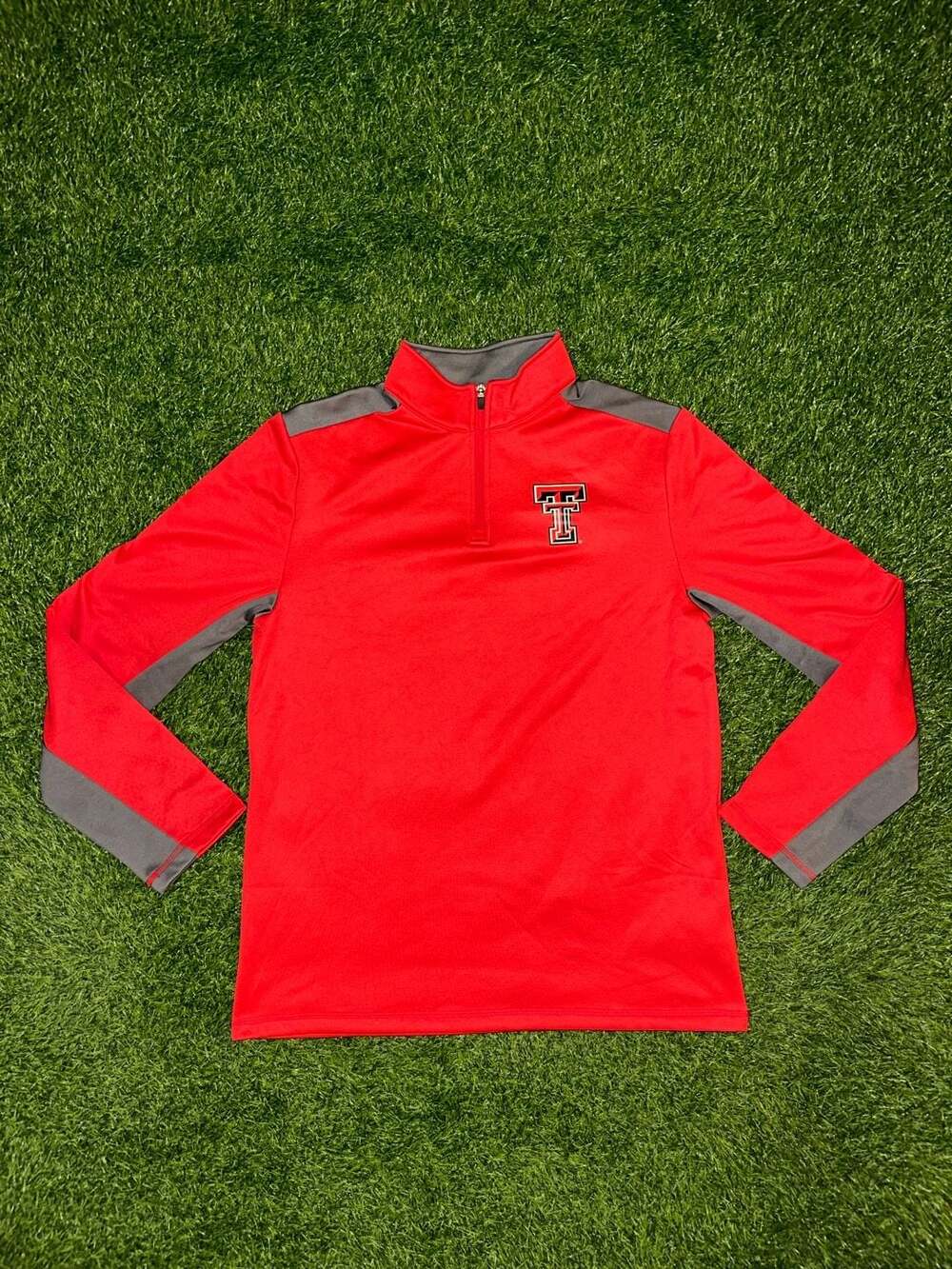 Texas Tech Red Raiders fanatics 1/4 Zip Pullover size Large